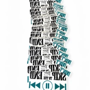 Skip to the End Temporary Tattoo